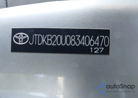 2008 Toyota Prius from USA, damaged, VIN JTDKB20U083406470